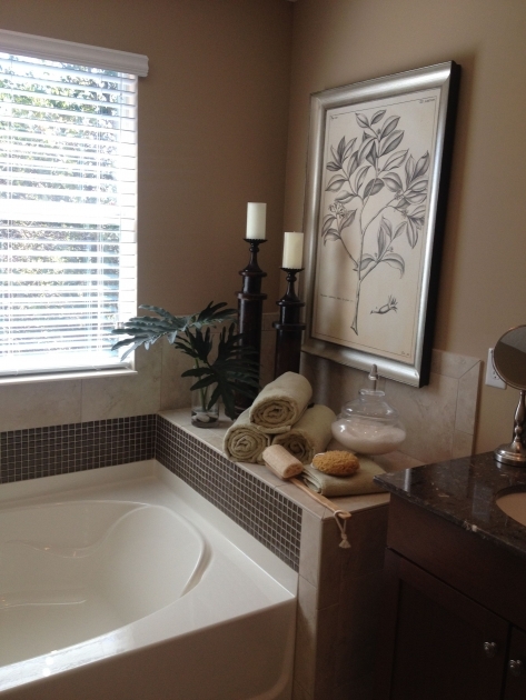 Inspiration Bathroom Garden Tub Decor Image