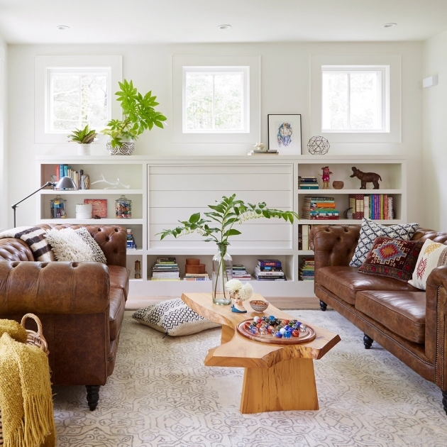 Inspiration Brown Living Room Sofa Image