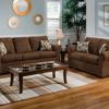 Brown Living Room Sofa