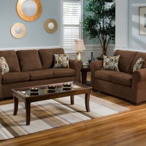 Brown Living Room Sofa
