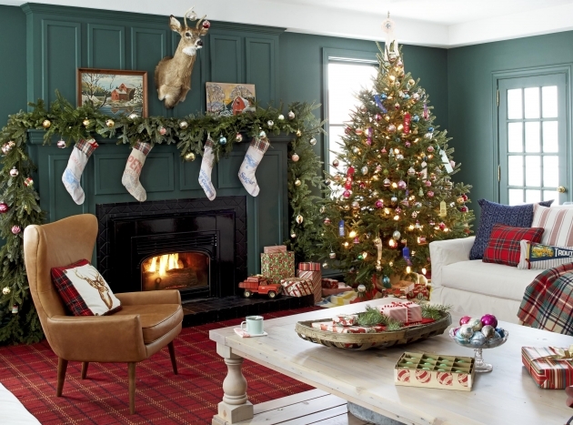 Inspiration Christmas Decor Living Room Pinterest Image