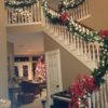Christmas Home Decor Stairs