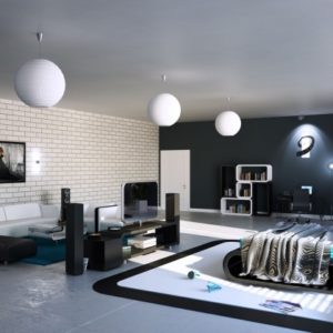 Gentleman Bedroom Modern