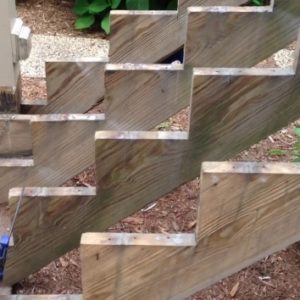 How To Repair Outdoor Wooden Stairs
