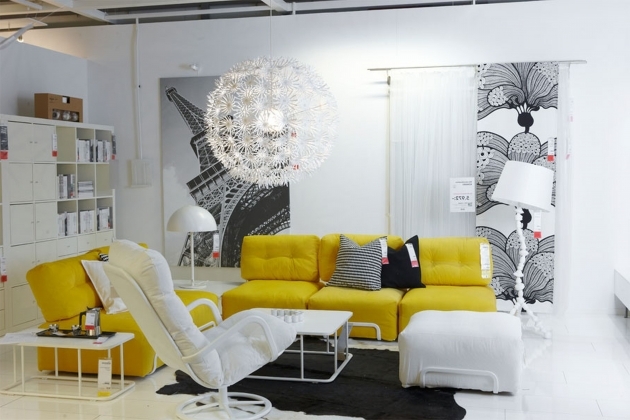 Inspiration Ikea Living Room Yellow Picture