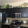 Kitchen Decor Brown Cabinets