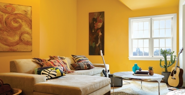 Inspiration Living Room Yellow Image