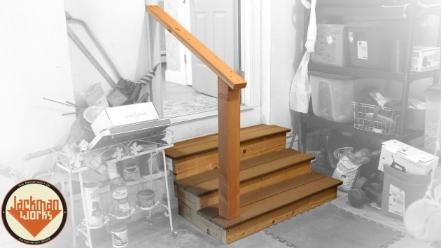 Inspiration Small Garage Stairs Plans Image