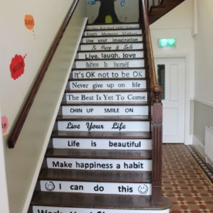 Stairs Decoration Ideas For School