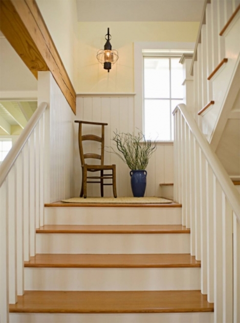 Inspiration Top Of Stairs Decorating Photo