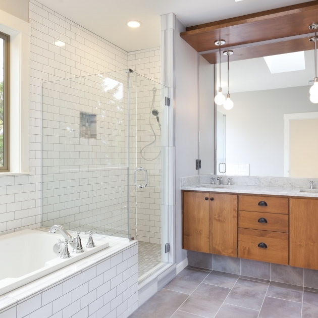 Inspirational Bathroom Half Wall Tile Ideas Picture