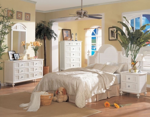 Inspirational Bedroom Wicker Furniture Sets Image