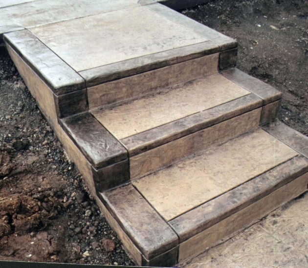 Inspirational Cement Stairs Design Photo