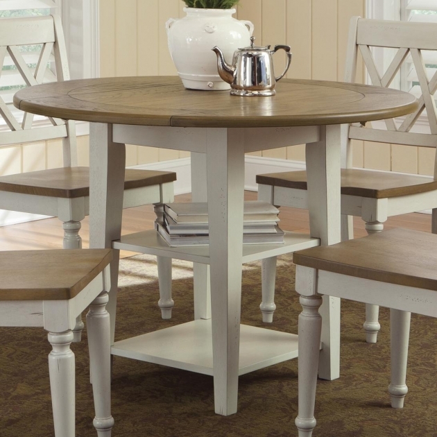 Inspirational Kitchen Leaf Table Image