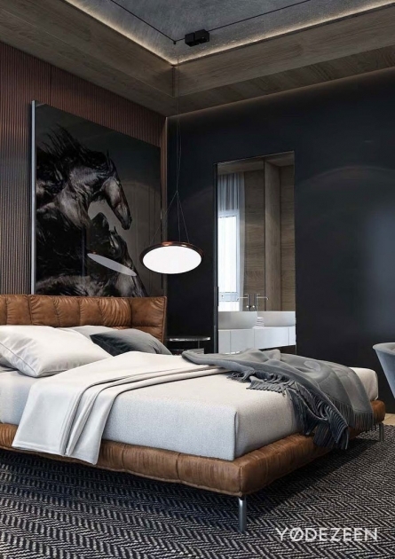 Inspirational Masculine Decor Bedroom Pic