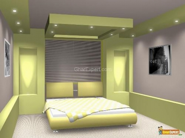 Inspiring Bedroom Down Ceiling Design Pic