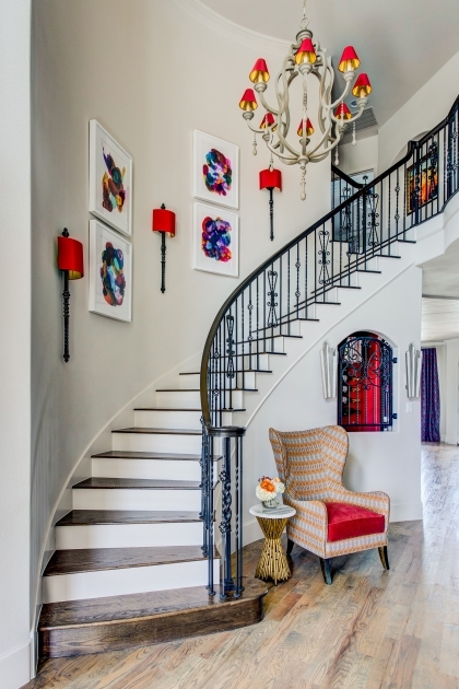 Inspiring Decor Space Near Stairs Photo