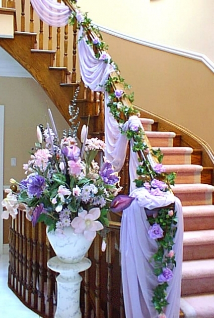 Inspiring Decorating Stairs For Wedding Pic