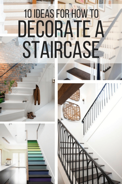 Inspiring Decorating Stairs Ideas Photo