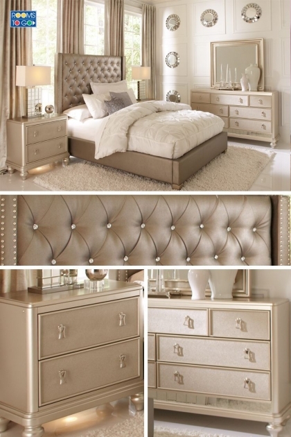 Inspiring Gold Bedroom Chairs Photo