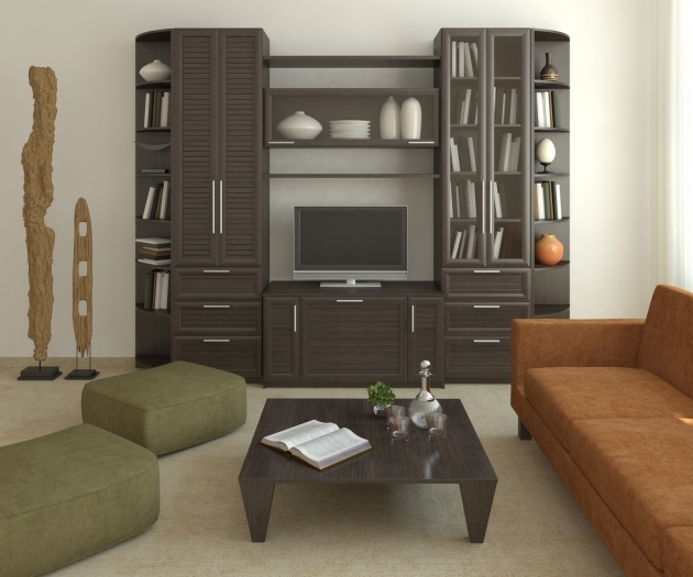 Inspiring Living Room Cabinet Design Photo