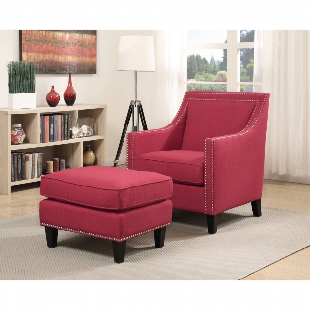 Inspiring Living Room Chairs With Ottoman Photo