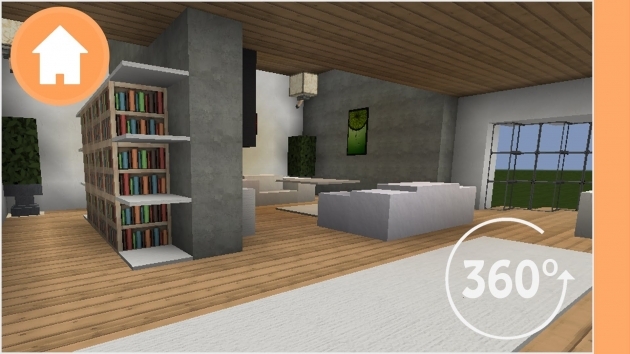 Inspiring Living Room Ideas For Minecraft Image