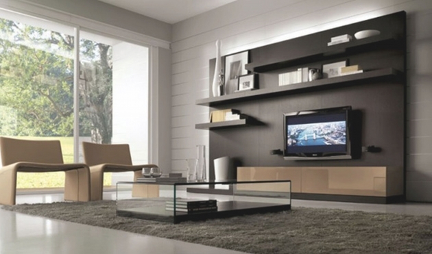 Inspiring Living Room Tv Wall Pic
