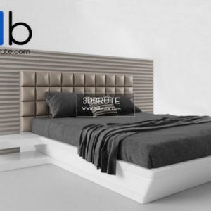 Modern Bedroom 3D Model Free Download