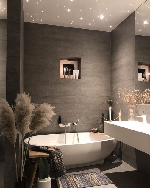 Inspiring Modern Small Bathroom Interior Pic