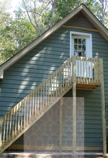 Inspiring Outside Stairs Roof Picture
