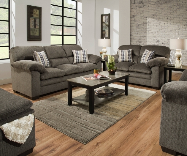 Inspiring Plush Living Room Sets Image