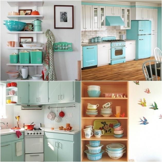 Inspiring Vintage Decor Kitchen Image