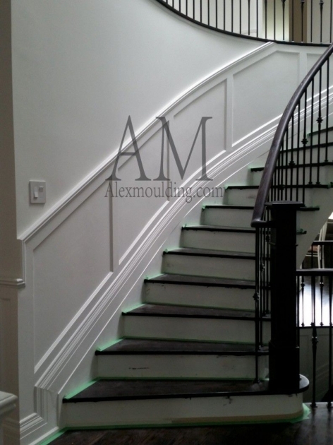 Inspiring Wainscoting On Stairs Ideas Pic