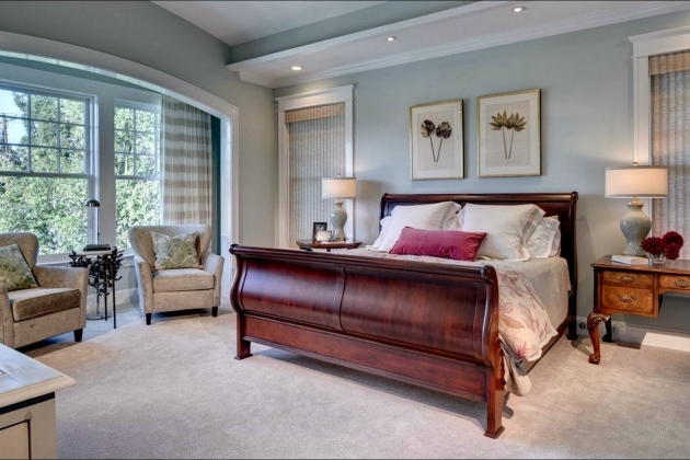 Interesting Bedroom Paint Colors With Dark Furniture Picture