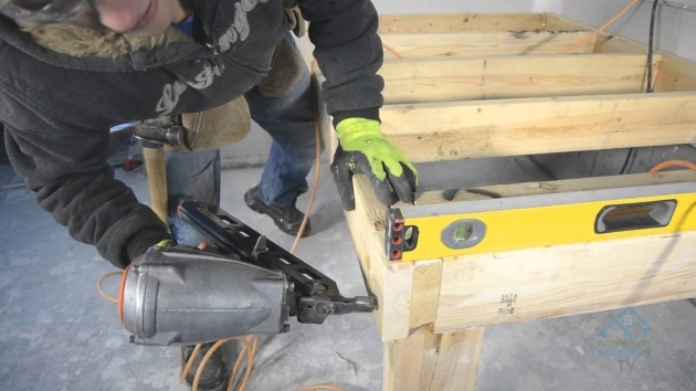Interesting Build Garage Stairs Landing Picture