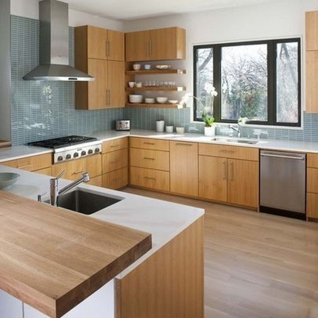 Interesting Kitchen Cabinets Mid Century Modern Pic