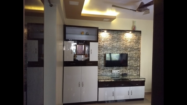 Interesting Kitchen Interior For 1 Bhk Photo