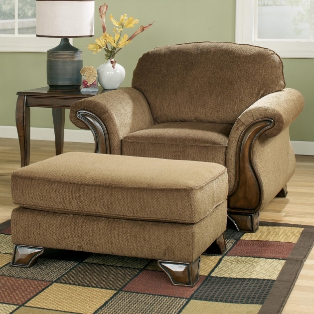Interesting Living Room Chairs With Ottoman Photo
