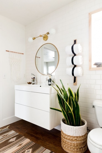 Interesting Minimalist Bathroom Decor Pic