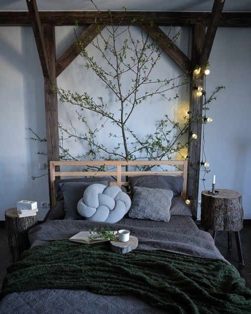 Interesting Natural Bedroom Interior Design Pic