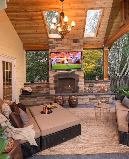 Interesting Outdoor Kitchen Decor Image
