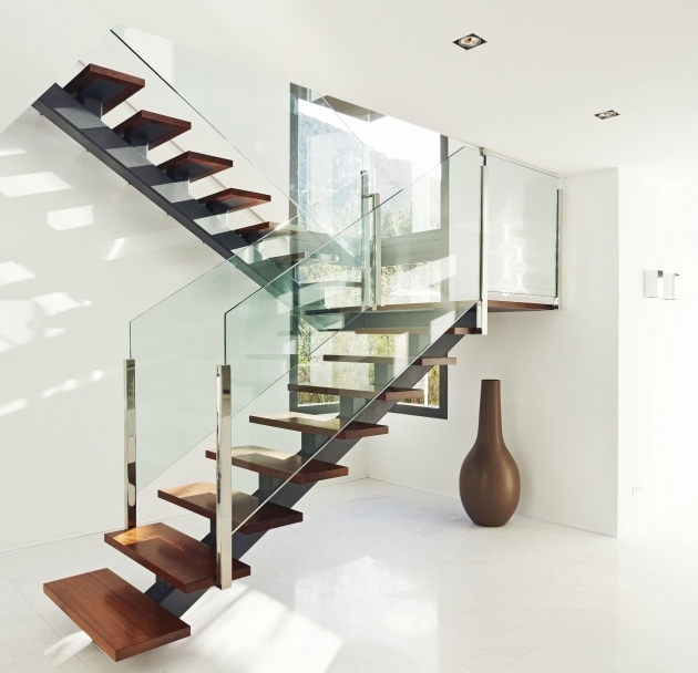 Interesting Stairs Modern Glass Photo