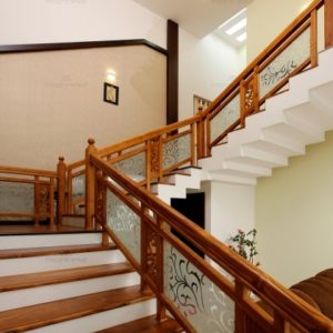 Stairs Wood Grill