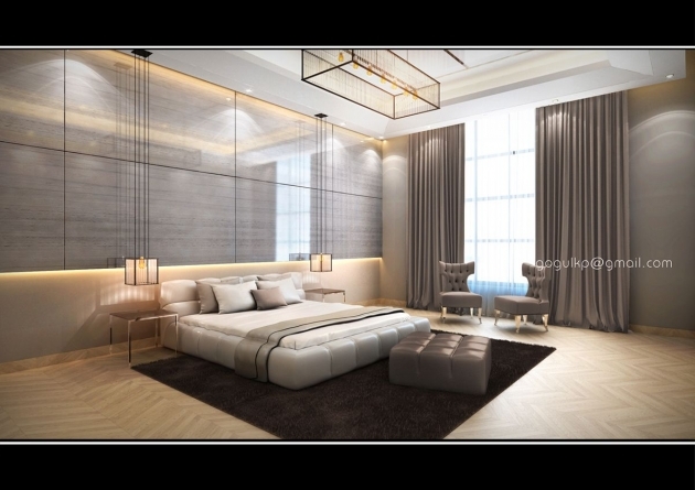 Interesting Villa Bedroom Interior Picture