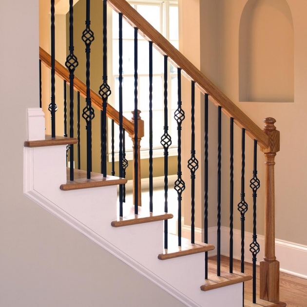 Interesting Wooden Balustrades For Stairs Photo