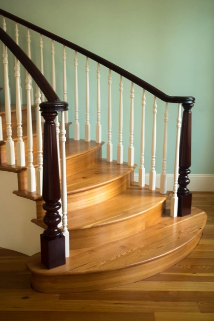 Interesting Wooden Balustrades For Stairs Pic