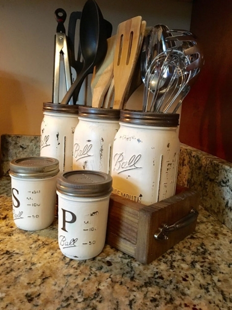 Marvelous Kitchen Utensils Table Decorations Pic