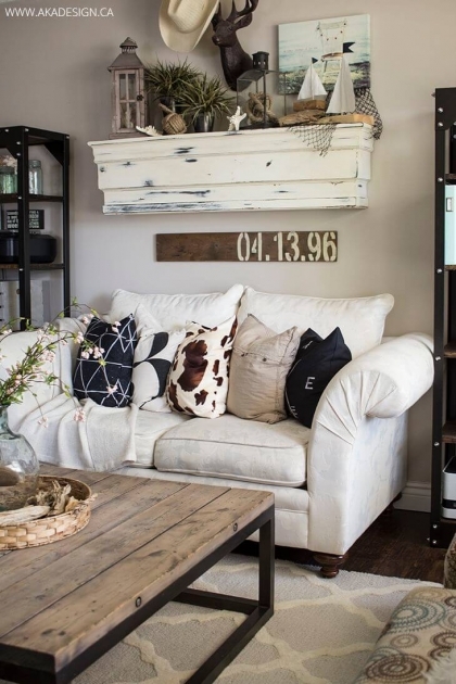 Marvelous Living Room Decor Farmhouse Picture