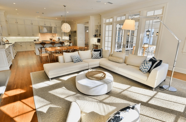 Marvelous Living Room Design Open Floor Plan Image
